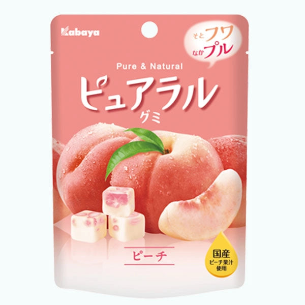 Kabaya Natural Peach Gummies